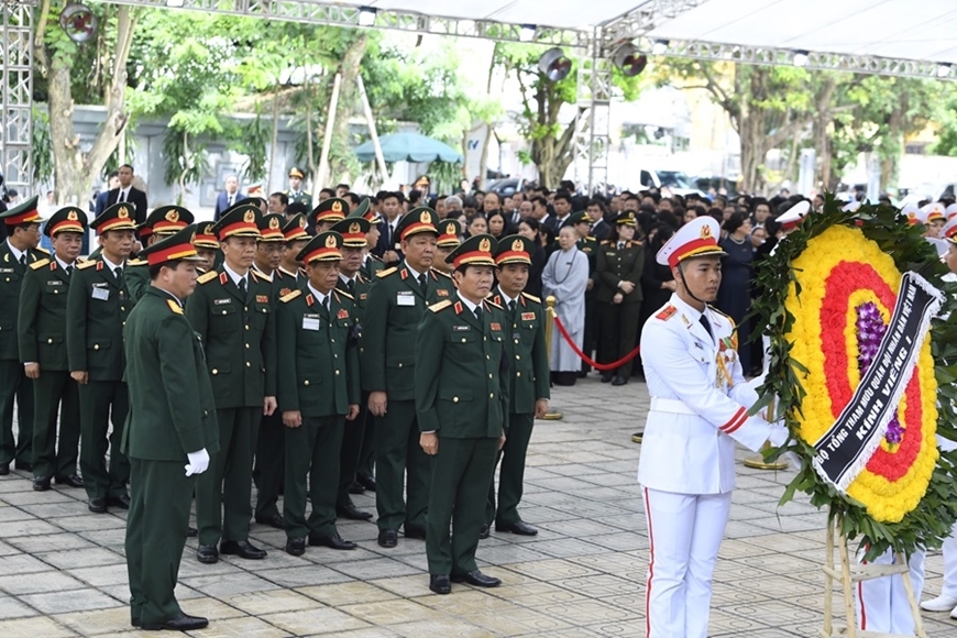 View - 	Cử hành trọng thể Lễ viếng Tổng Bí thư Nguyễn Phú Trọng